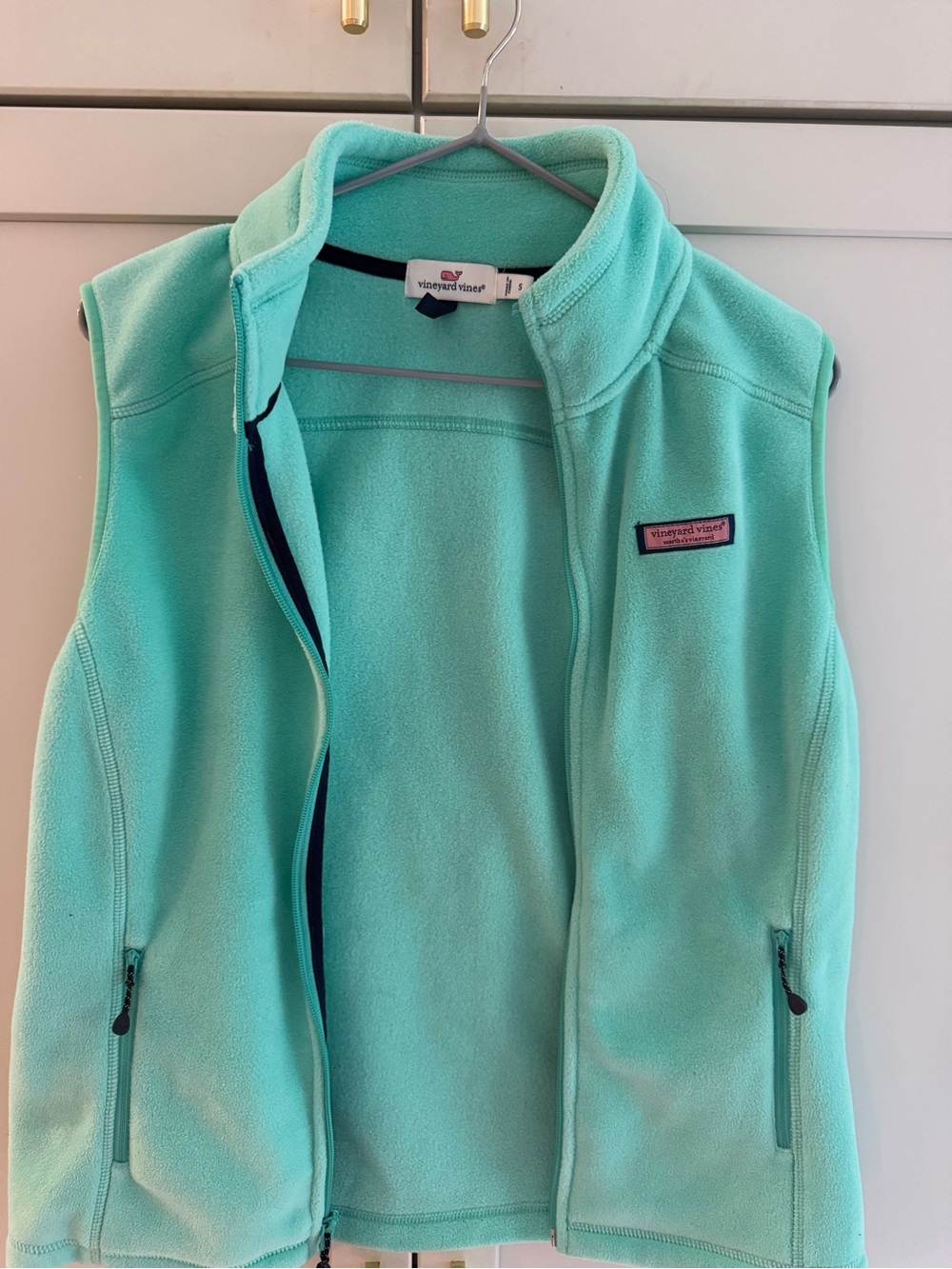 Vineyard Vines women’s' Mint Fleece Vest